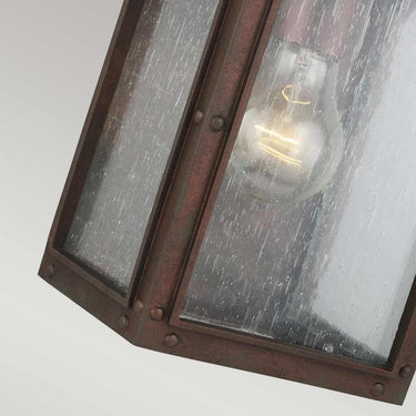 Wall lamp copper | Outdoor | 15 x 14.9 x 34.5 cm | Randhurst | (IP44)
