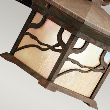 Wall lamp copper | Outdoor | 20.3 x 22.2 x 23.7 cm | Morris | (IP44)