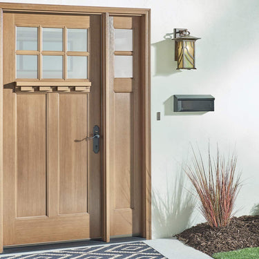 Wall lamp copper | Outdoor | 20.3 x 22.5 x 38.6 cm | Morris | (IP44)