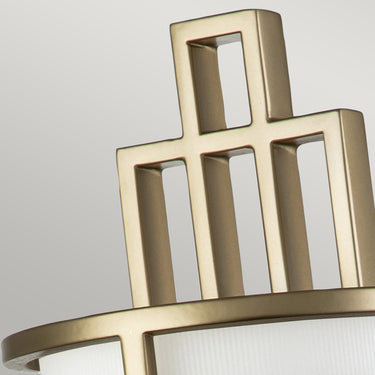Wall lamp matte brass | ⌀14.3 x 10.2 x 38.7 cm | Fusion |