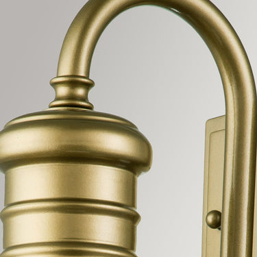Wall lamp matte bronze | Outdoor | 22.9 x 26.4 x 24.6 cm | Redding Station | (IP44)