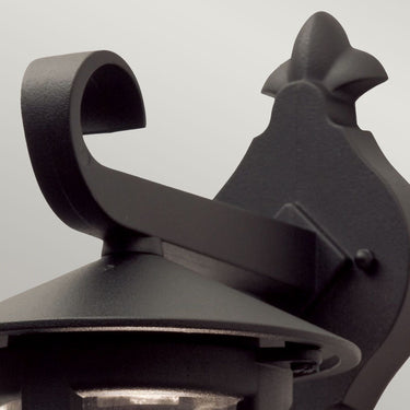 Wall lamp black | Outdoor | 15 x 22.1 x 29.4 cm | Hereford | (IP43)