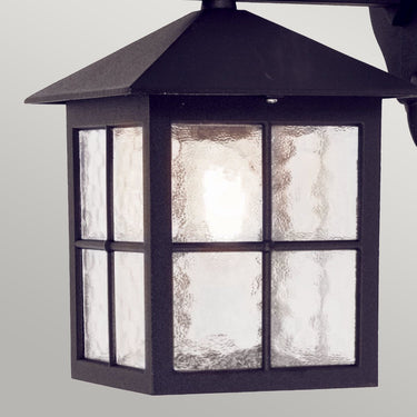Wall lamp black | Outdoor use | 18.5 x 23.7 x 33.5 cm | Winchester | (IP23)