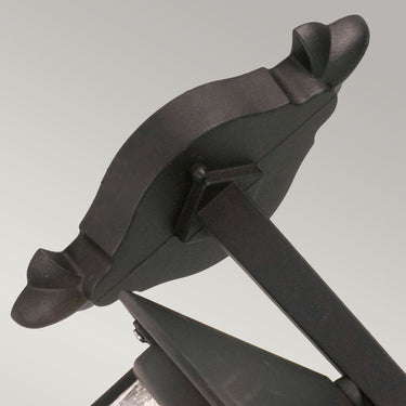 Wall lamp black | Outdoor | 20 x 24 x 34.5 cm | Hereford | (IP43)