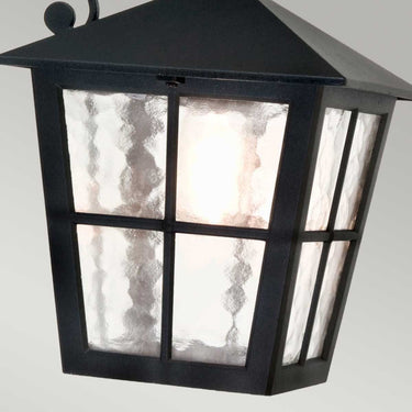Wall lamp black | Outdoor | 21.5 x 33 x 40.5 cm | Canterbury | (IP43)