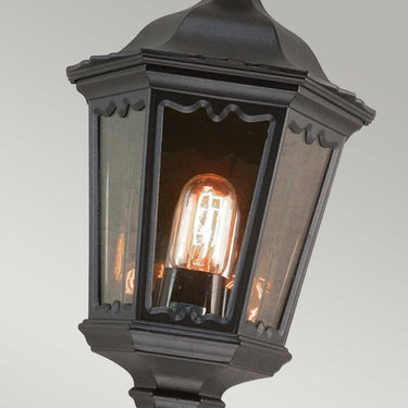 Wall lamp black | Outdoor | 26 x 14 x 44.5 cm | Medstead | (IP44)