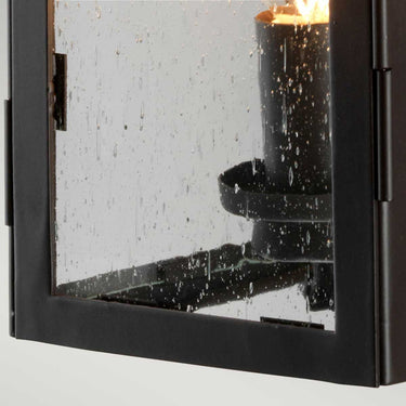 Wall lamp bronze | Outdoor | 12 x 19 x 39 cm | Hythe | (IP44)