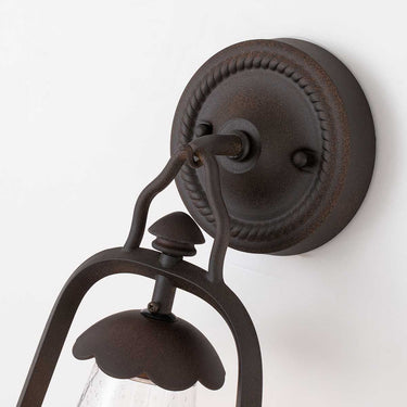 Wall lamp bronze | Outdoor | 20 x 14.8 x 42.5 cm | Miners | (IP44)