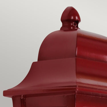 Wall Lamp Red | Outdoor | 19.3 x 11 x 32.5 cm | Deco Lane | (IP44)