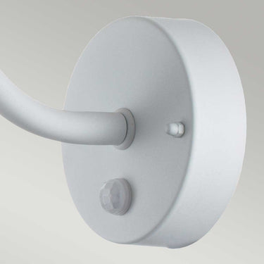 Wall lamp white | Outdoor use | 27.5 x 42 x 25.5 cm | Klampenborg | (IP44)