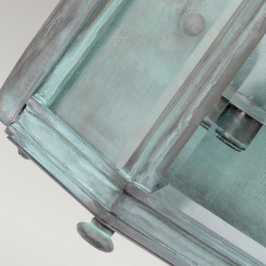 Wall lamp green patina | Outdoor | 25.5 x 11 x 31 cm | Holborn | (IP44)