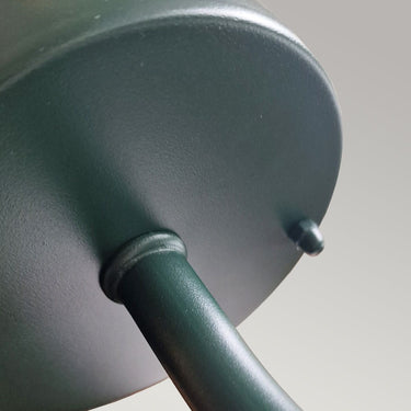 Wall lamp green | Outdoor use | 27.5 x 42 x 25.5 cm | Klampenborg | (IP44)