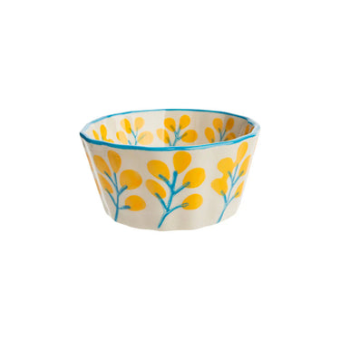 Sini-keltainen muffinssivuoka  | Ø8 x 4 cm | FLORAL