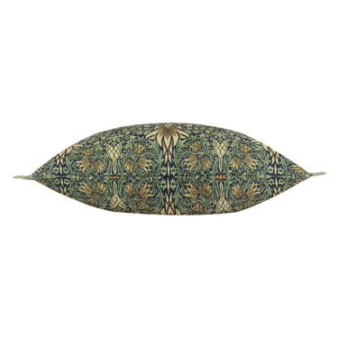 Decorative cushion green | Also for outdoor use | 60 x 40 cm | William Morris Snakehead