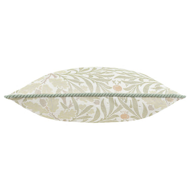 Decorative pillowcase in sage green | 50 x 50 cm | William Morris Acorn
