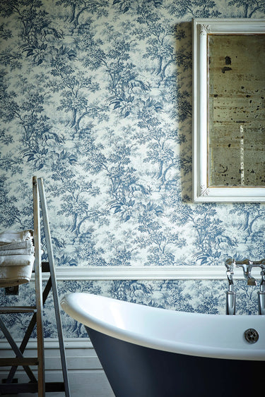 Stag Toile Juniper | non-woven tapetti | Révolution Papers