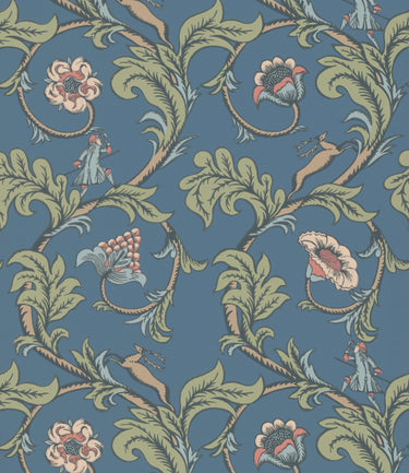 Stag Trail Juniper | non-woven tapetti | National Trust Papers