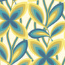Starflower Peacock | non-woven tapetti | 20th Century Papers-Little Greene-Sasu’s sisustus- ja huonekaluliike