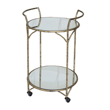 Tarjoiluvaunu peilitasoilla | K76 cm | Danrich