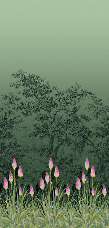 Upper Brook St. Night Garden | non-woven tapetti | National Trust Papers III