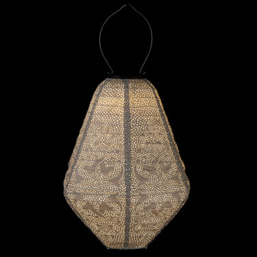 Vaalea taupe aurinkokennolyhty | Ø30 x 37,5 cm | Marrakesh Can