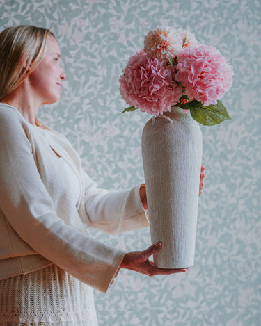 Pink Hydrangea Everlasting Flower | ⌀18 x 55 cm | 25x15x50cm