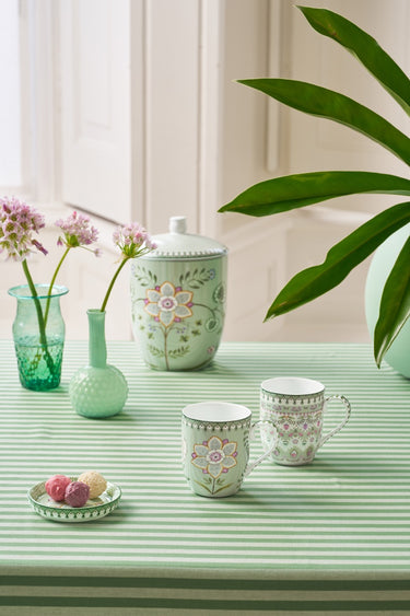 Vaaleanvihreäsävyinen mukisetti | 145 ml | Lily&Lotus