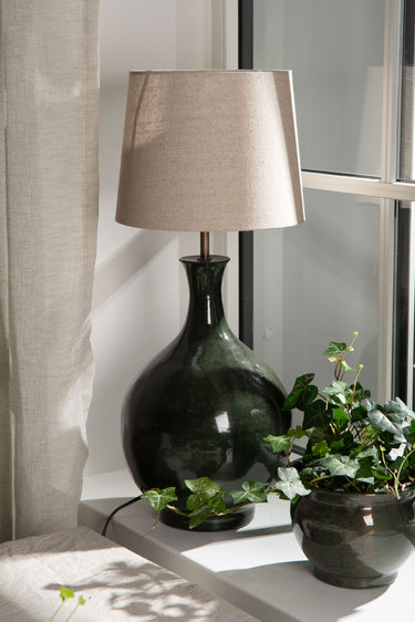 Green lamp base | ø25 x 50cm | Kale