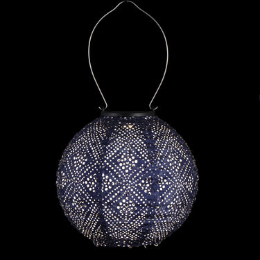 Violetti aurinkokennolyhty | Ø20cm | Topaze Rond