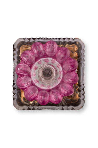 Violettisävyinen kynttilänjalka | ⌀9,5 x 28cm | Lily&Lotus
