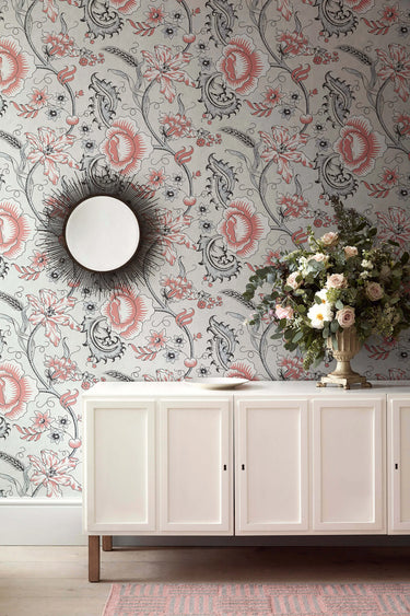 Woodblock Trail Union | non-woven tapetti | Archive Trails II