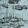 Zingara Cerulean Sea | non-woven tapetti | 20th Century Papers-Little Greene-Sasu’s sisustus- ja huonekaluliike